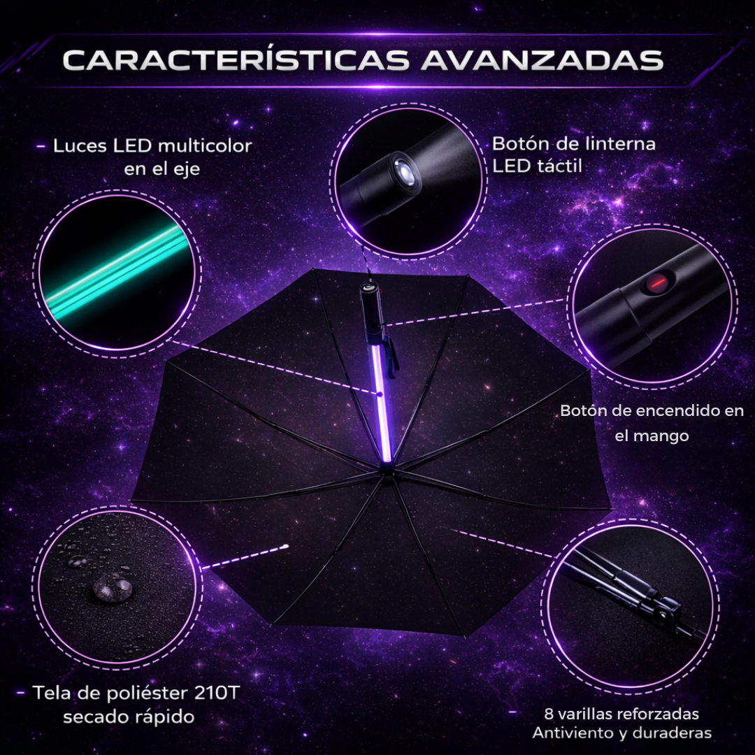 Sombrilla Galáctica Mágica