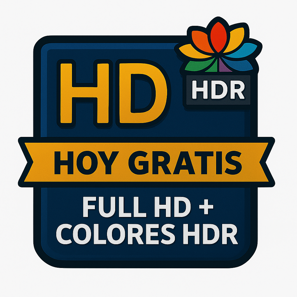 Impresión Full HD + Colores HDR